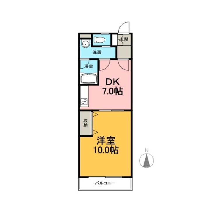 RICOGARDENHILL’Sの間取り