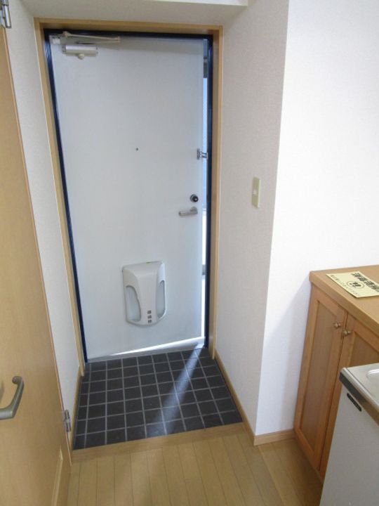 ジルコーバ301の玄関