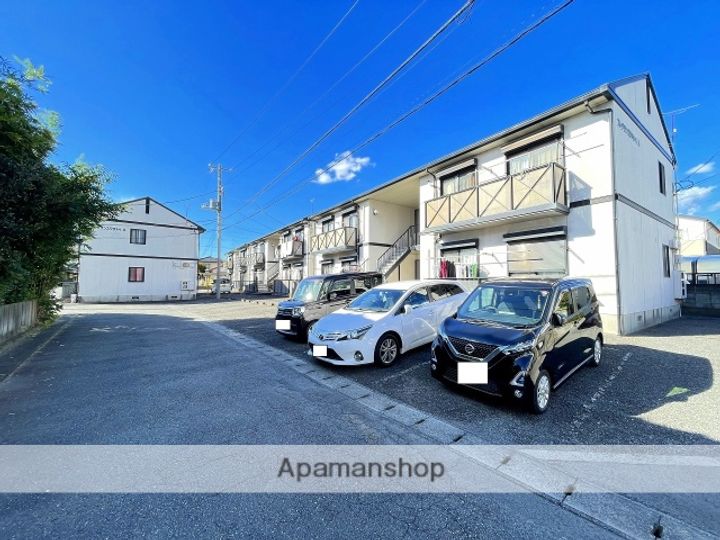 静岡県沼津市大岡の賃貸アパートB201の外観
