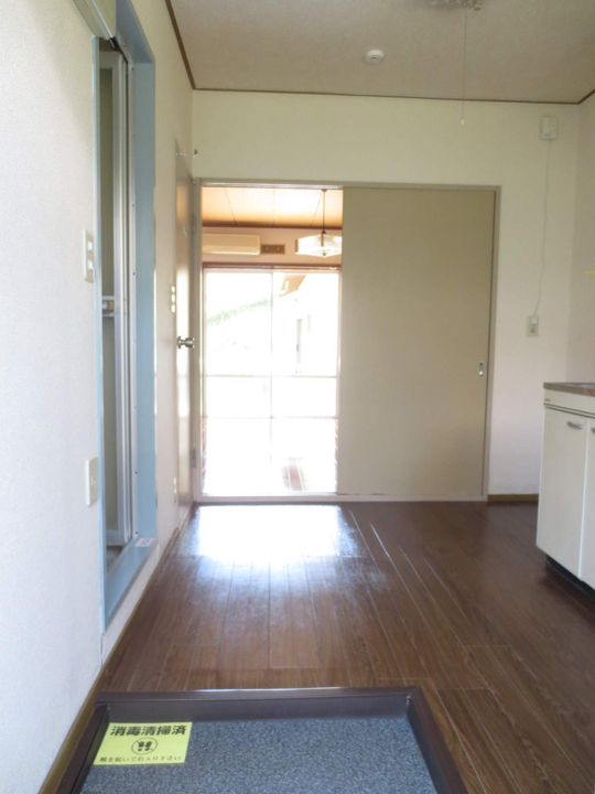 グリーンハイツⅠ207の玄関