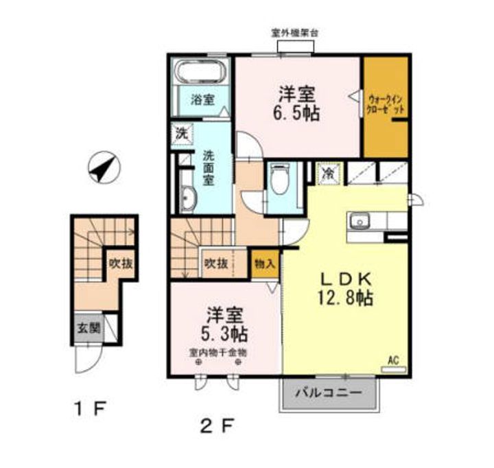 ヴェローナ Bの間取り