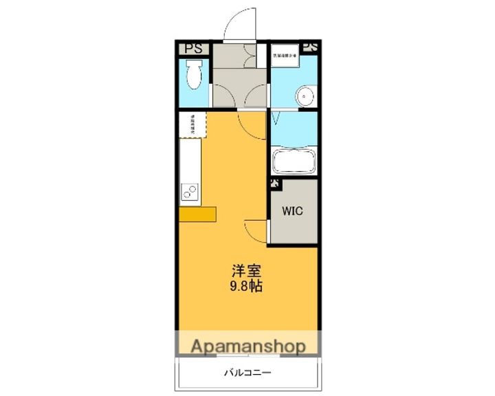 静岡県沼津市双葉町の賃貸マンション505の間取り
