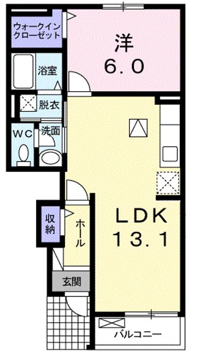 セイバリーレジデンスの間取り
