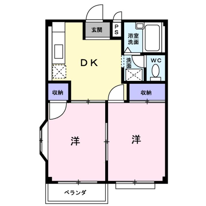 エルディム駿河台の間取り