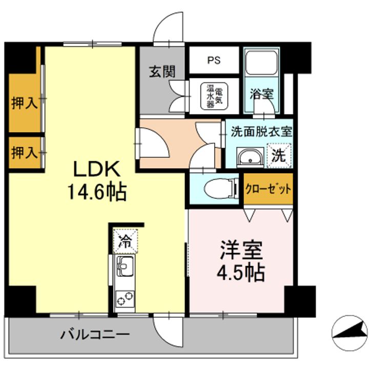 清和ビルの間取り