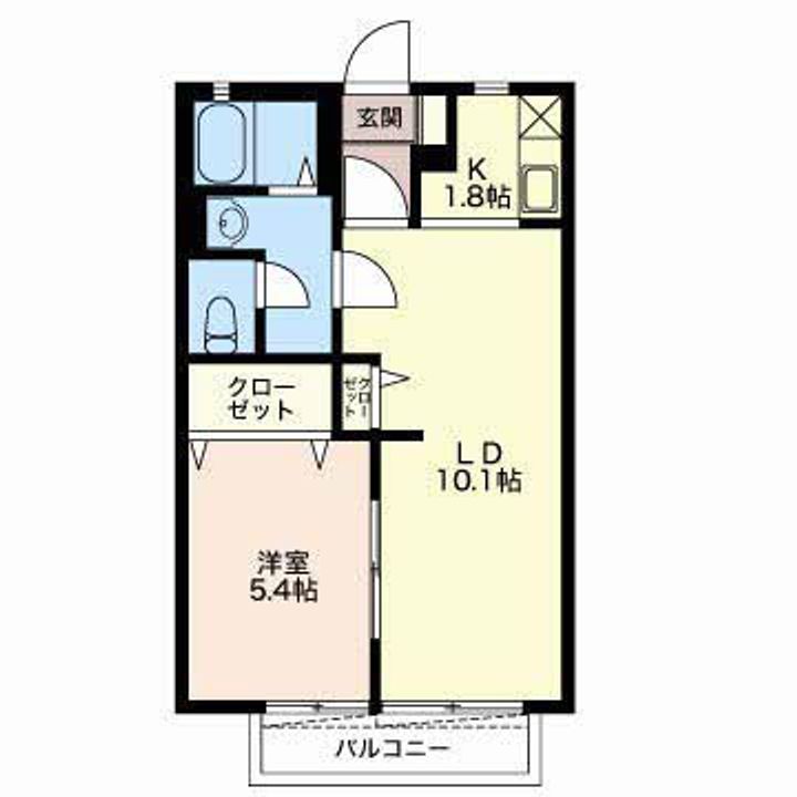 プルミエ・エトワールA202の間取り
