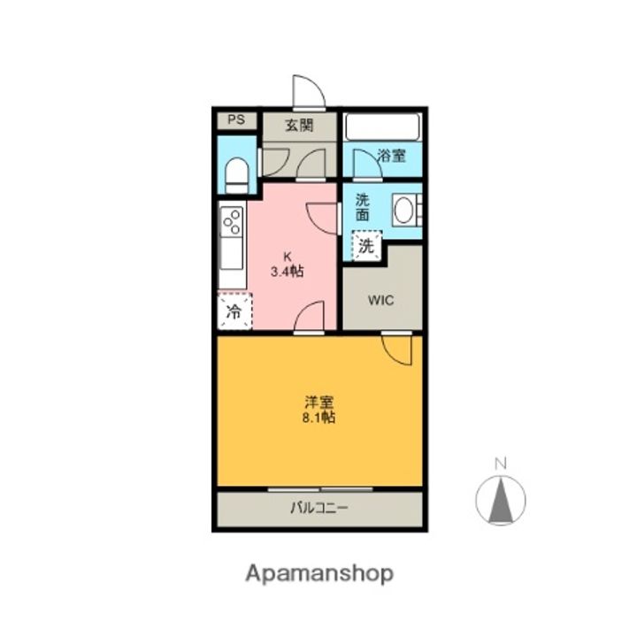 カーサ森下の間取り