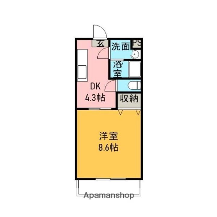 プリムヴェールの間取り