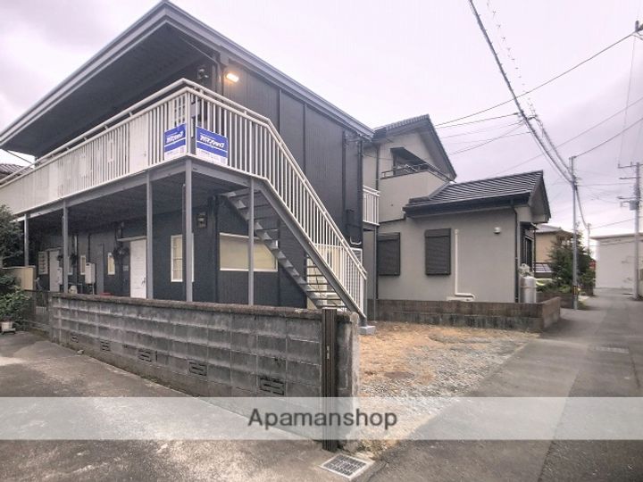 静岡県富士市十兵衛の賃貸アパートの外観