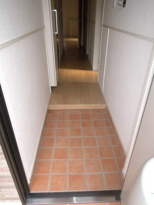 カーサフェリーチェの玄関