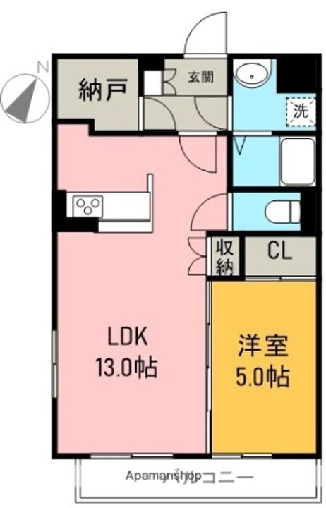 鈴太マンション302の間取り