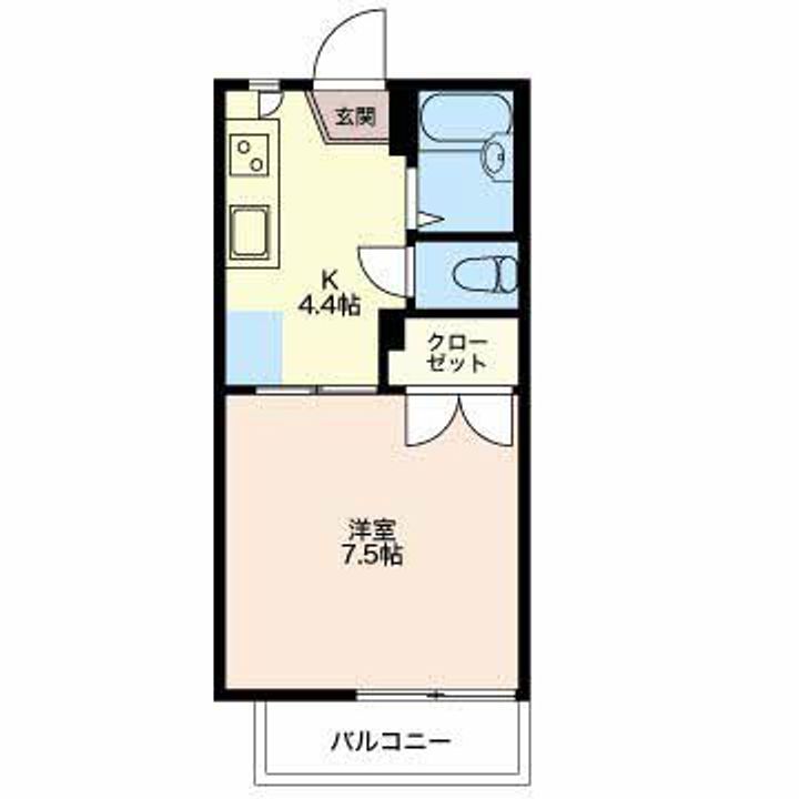 フジックスDの間取り