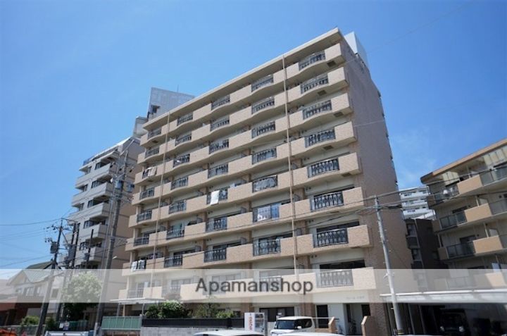 静岡県浜松市中央区海老塚1丁目の賃貸マンションの外観