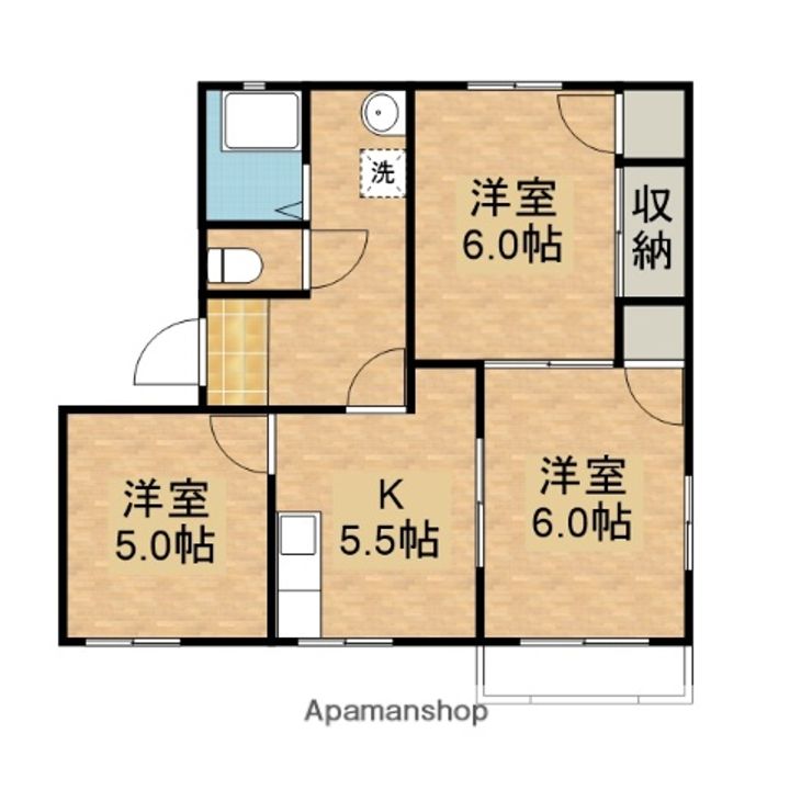 ハイレジデンス南平台201の間取り