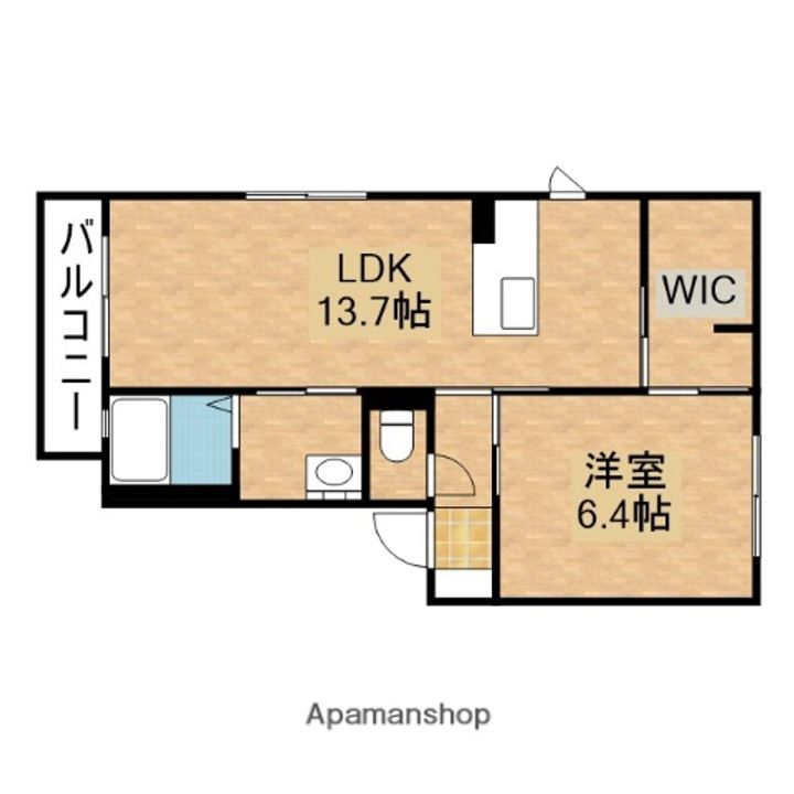 サウスバレーA101の間取り