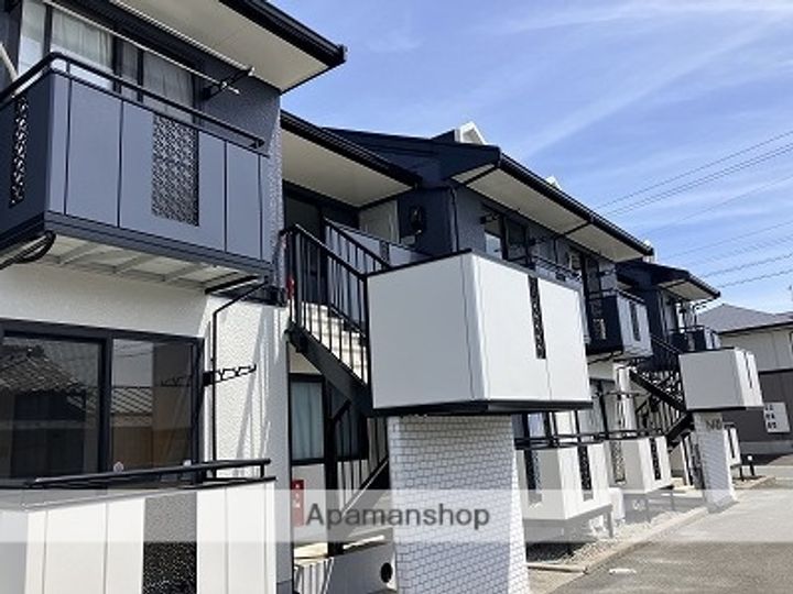 静岡県浜松市中央区篠ケ瀬町の賃貸アパートの外観