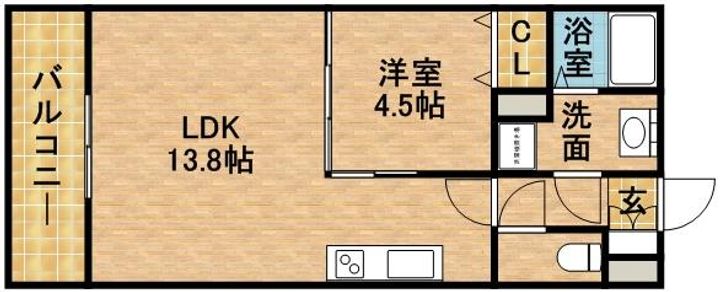 リベルテの間取り