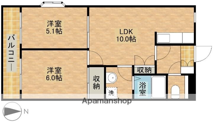 フェリシアSUZUKIの間取り