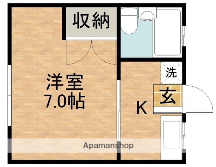 マーガレットAの間取り