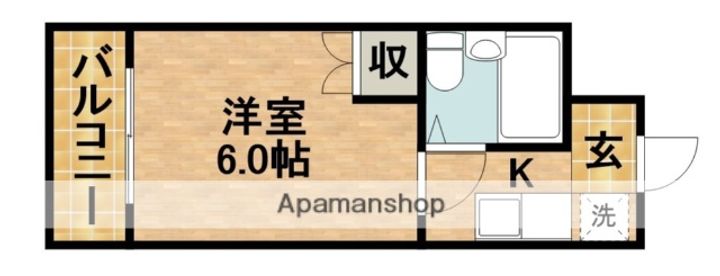 エクセルF.I302の間取り