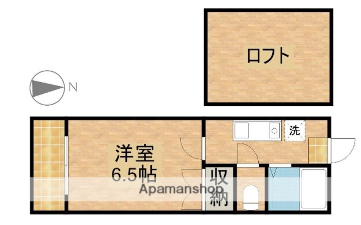 ビバリーハウス萩丘Aの間取り