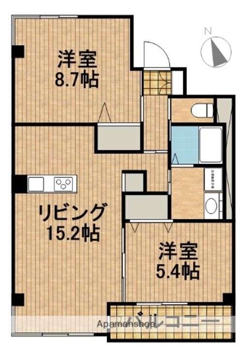 山七ビルヂングの間取り