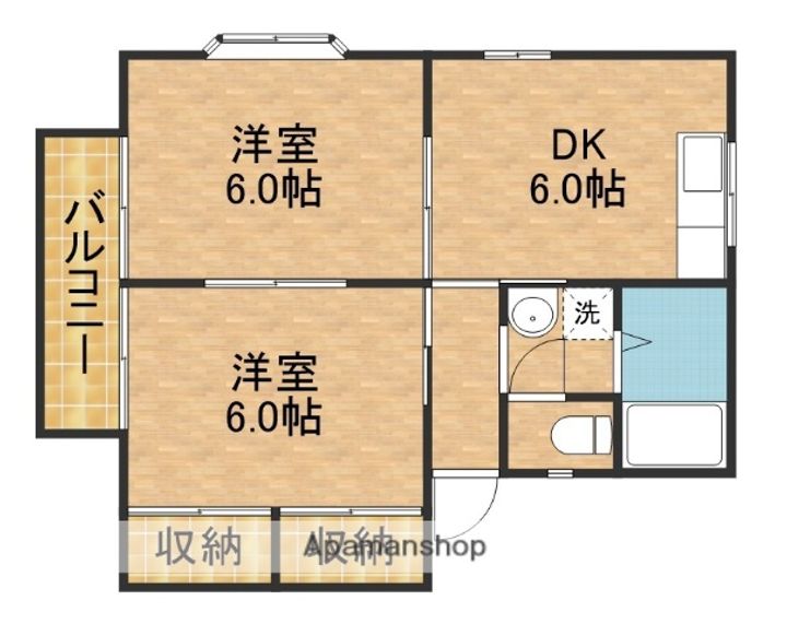 レジェント・ヒルBの間取り