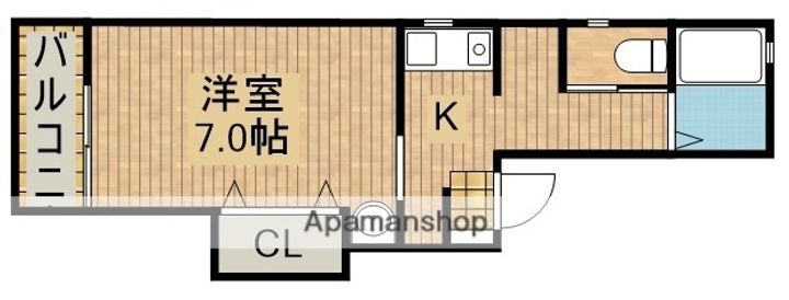 ピーノマツシマの間取り