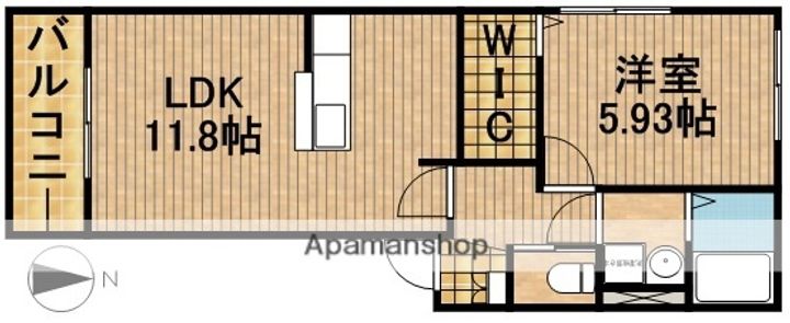 アベニュー上島の間取り