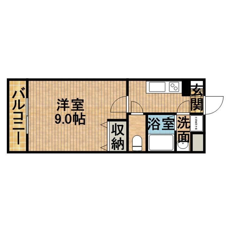 カウベルⅦの間取り