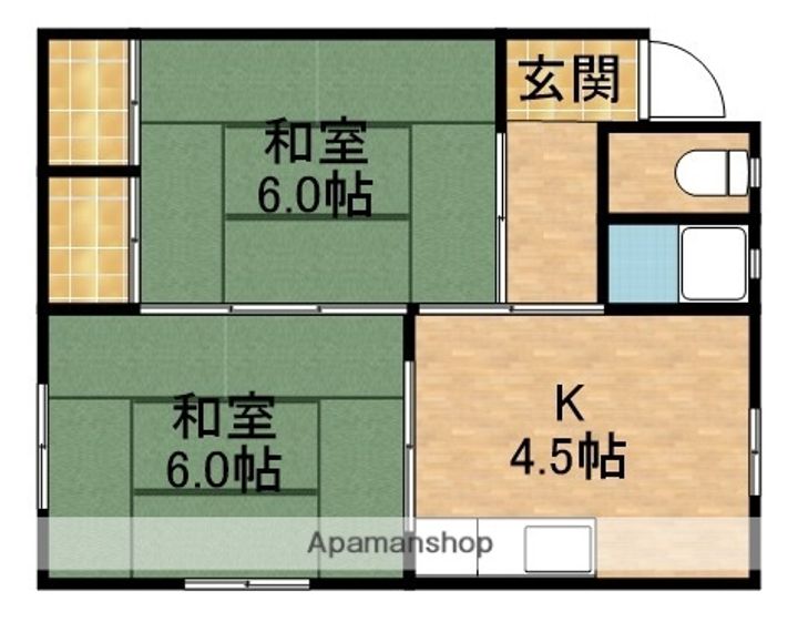 グレイスSKCの間取り