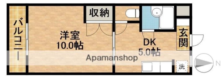 グランドキャニオン103の間取り