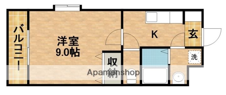 ショコラの間取り