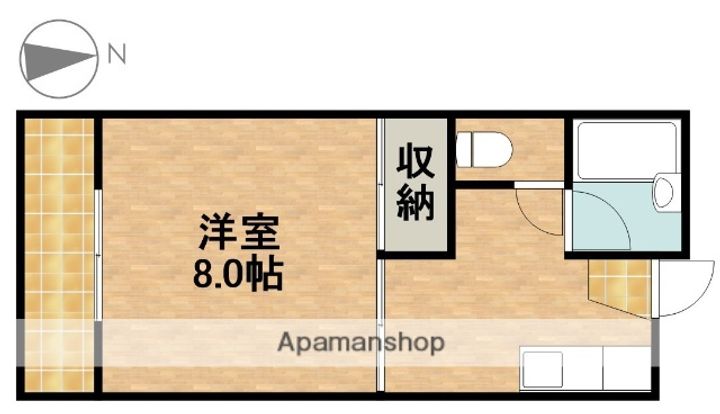 ドミールヨシダの間取り