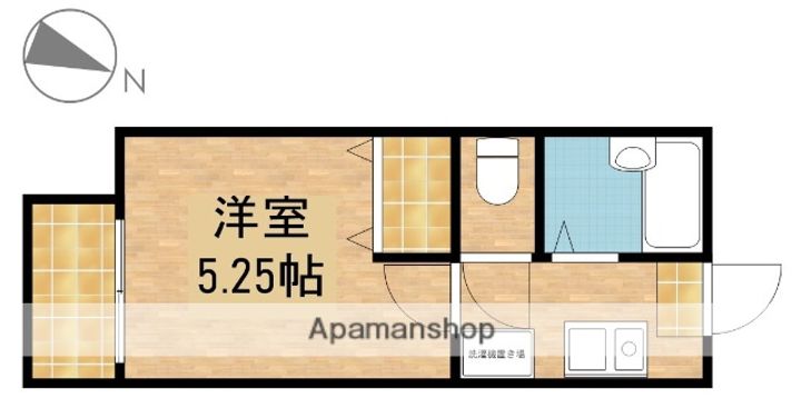 コーポモネの間取り