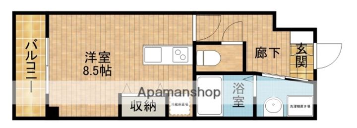 第二我心ヶ丘マンションの間取り