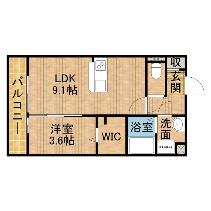 D−HILLS有玉北町の間取り