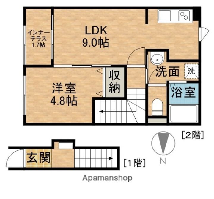 ひまわりの間取り