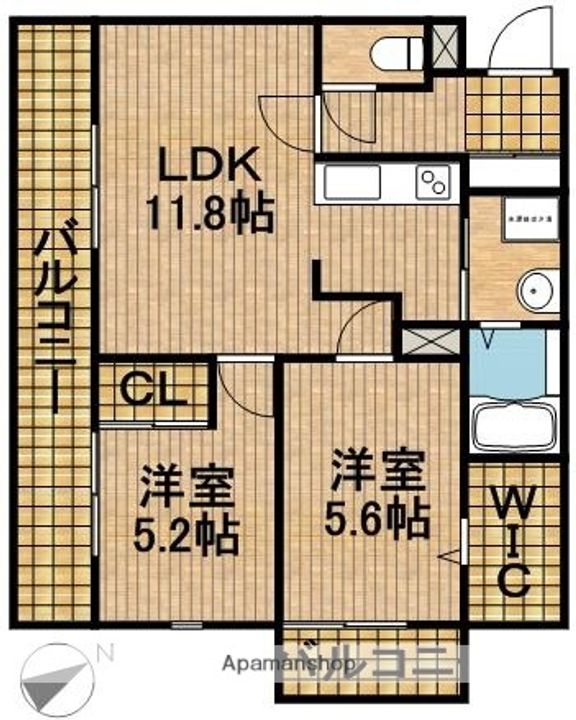 ビアン・カリテの間取り