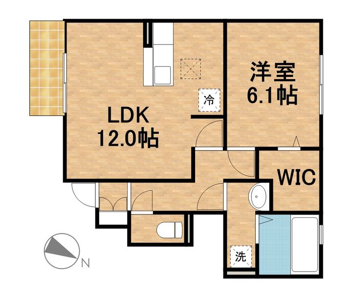 セレーナの間取り