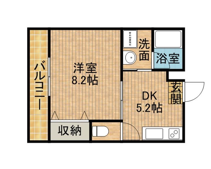 タウニールの間取り
