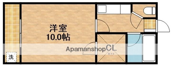 セザンヌ大知波の間取り