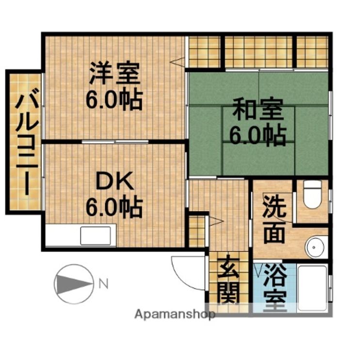 プラネット・テンAの間取り