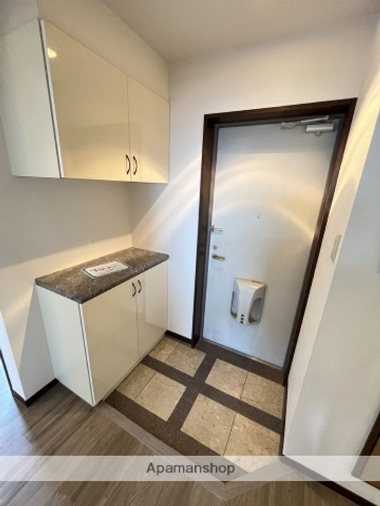 中央ハイツ海老塚A12の玄関