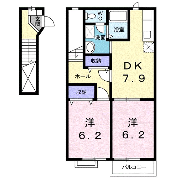 プリーマITAの間取り