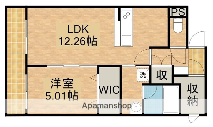 フロイデミーツ半田山の間取り