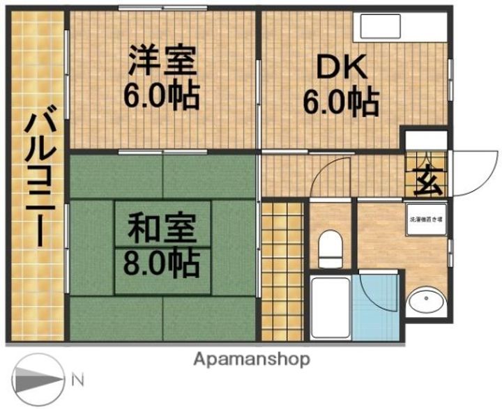 マンションカズの間取り