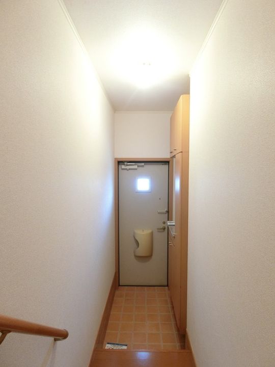 笠麓館北の玄関