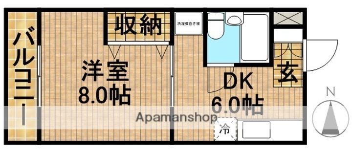 MAISONCRYSTALの間取り