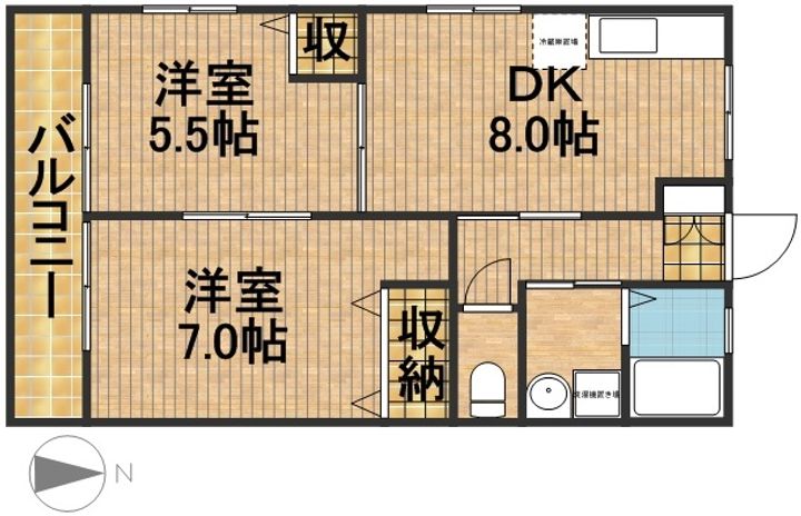 グレイスフルの間取り